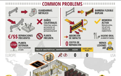 Guardarraíl Metálico vs. Barrera Flexible: ¿Cuál conviene para su planta?