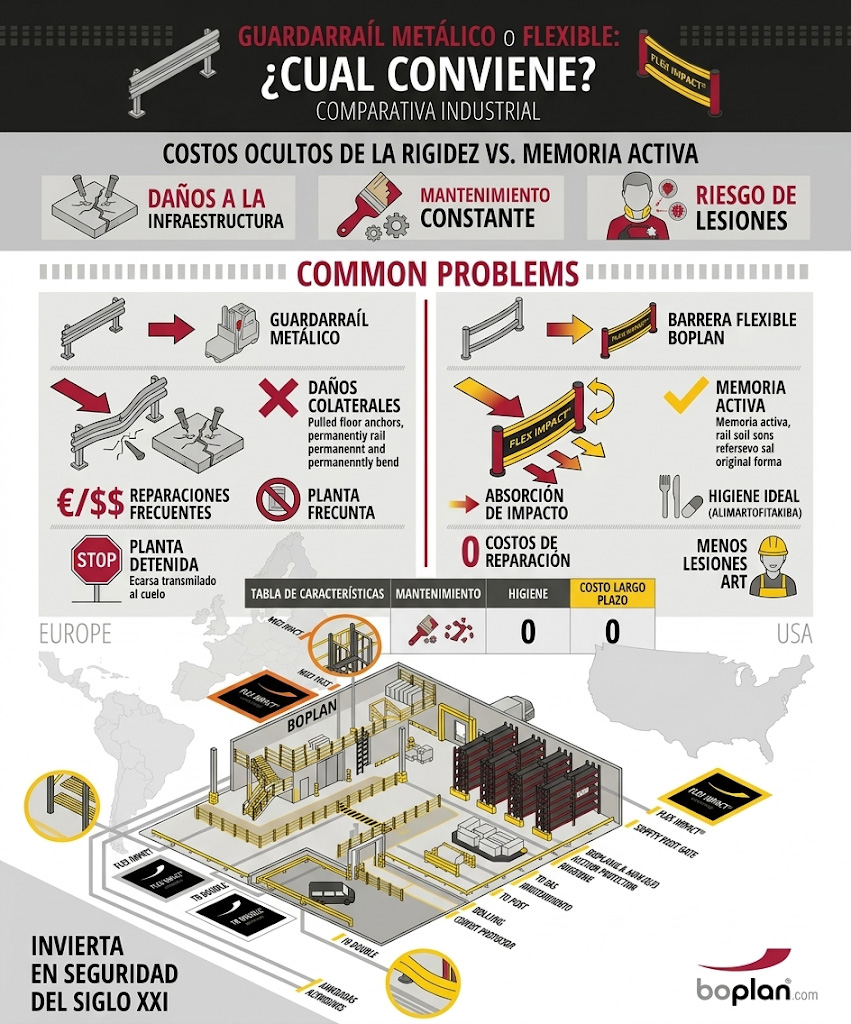 Barresas de seguridad industrial
