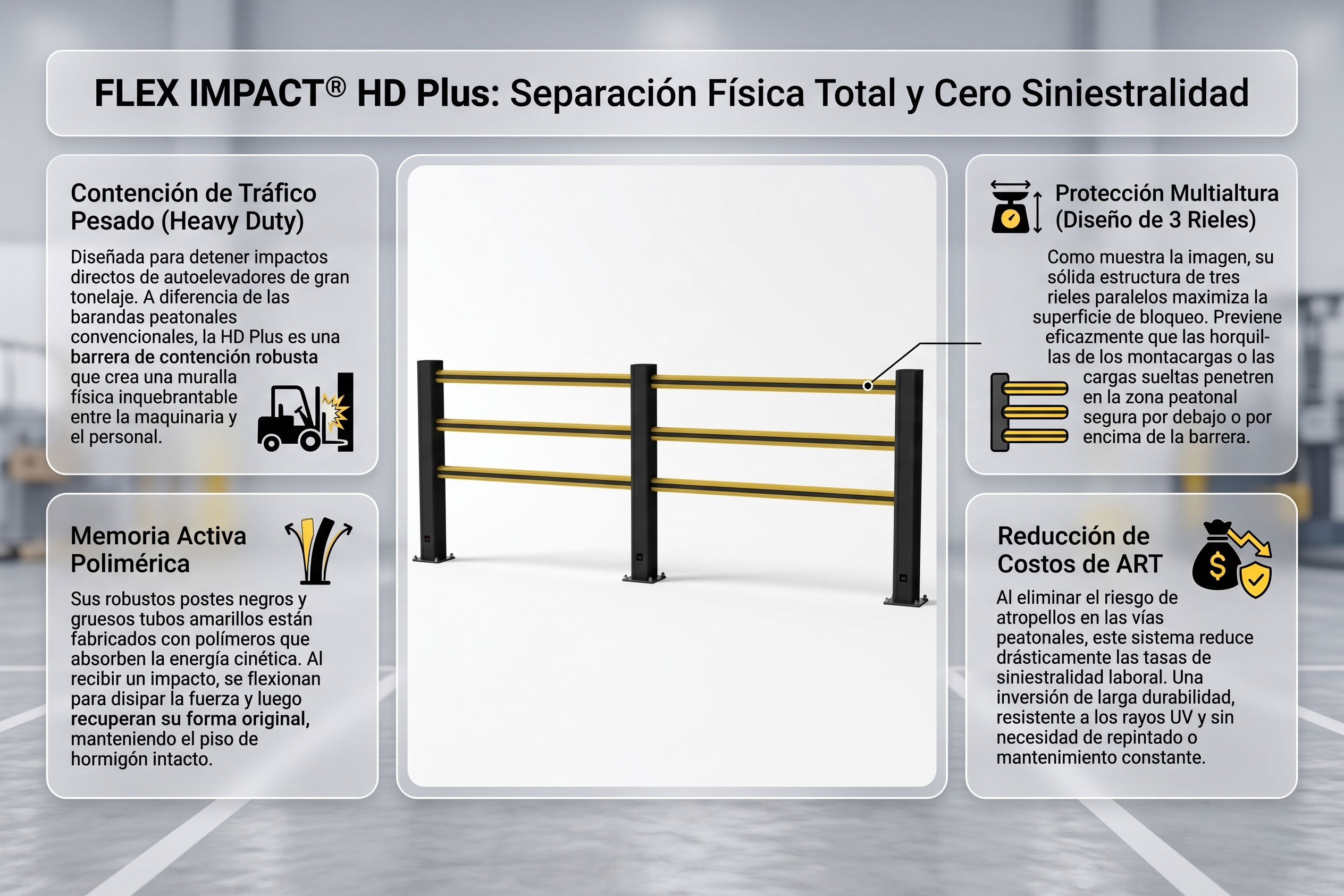 Cómo Reducir a Cero la Siniestralidad de la ART: Separación Física Total con Barreras HD Plus