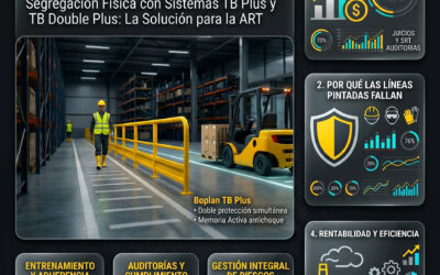 Cómo reducir la siniestralidad de la ART separando peatones y autoelevadores
