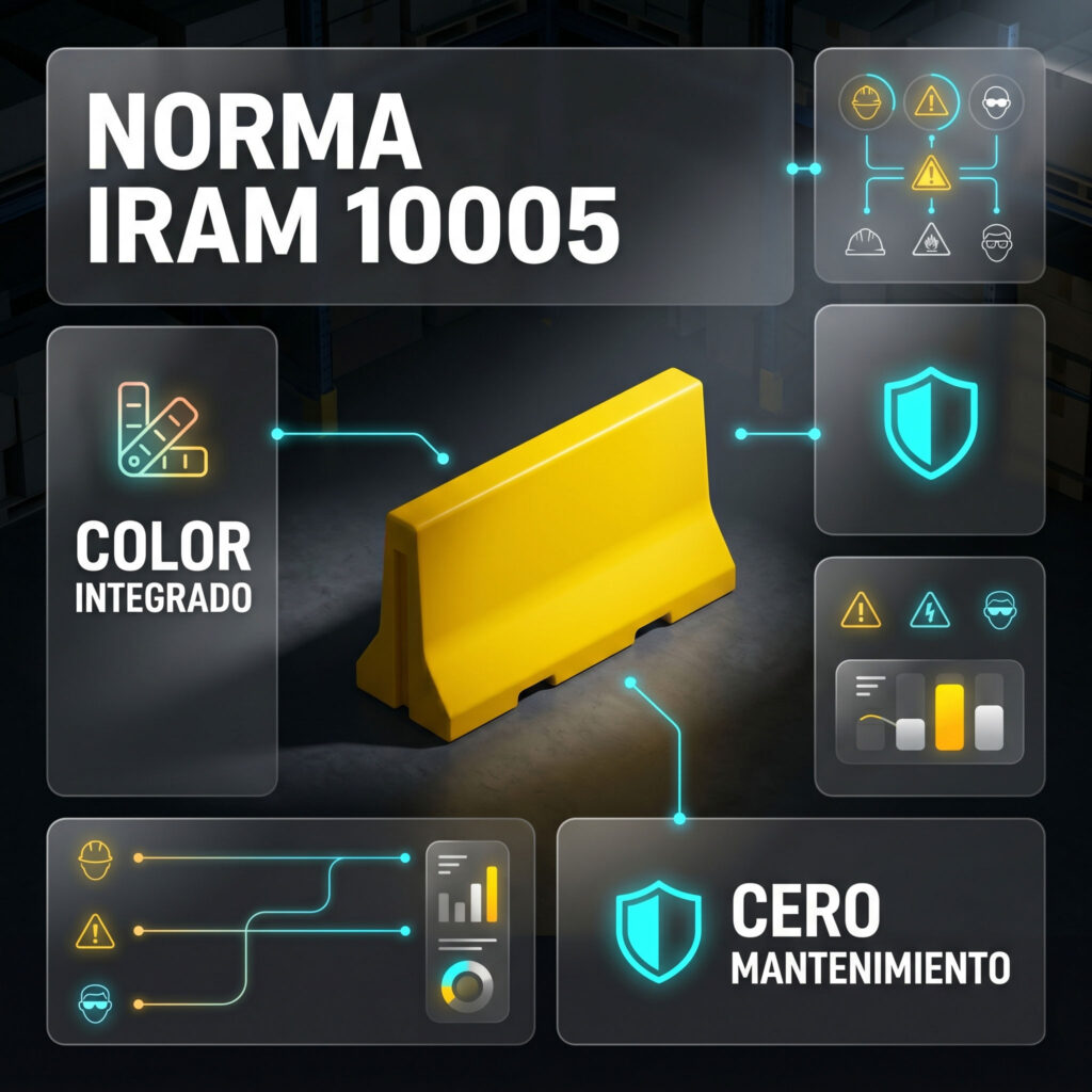 Colores de seguridad industrial: Cómo cumplir con la norma IRAM 10005