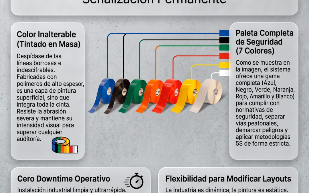 Colores de Seguridad Industrial: Cómo Cumplir con la Norma IRAM 10005 Usando el Sistema LINE PLAN