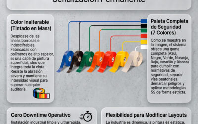 Colores de Seguridad Industrial: Cómo Cumplir con la Norma IRAM 10005 Usando el Sistema LINE PLAN