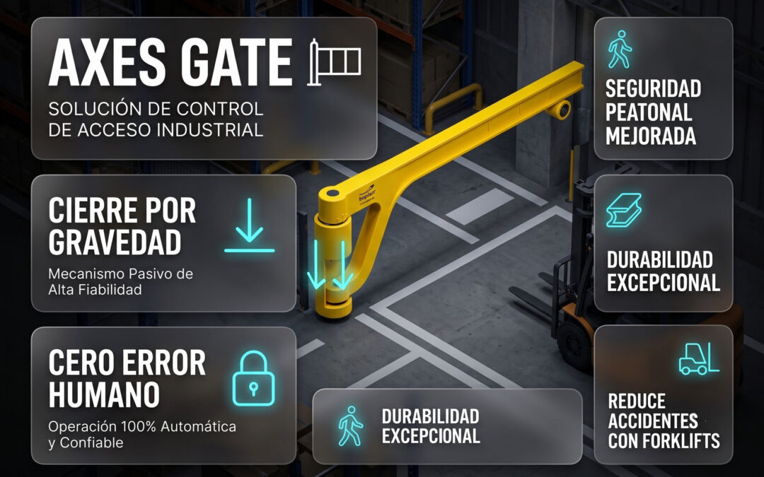 Control de acceso automatizado para áreas de maquinaria y pasillos mixtos