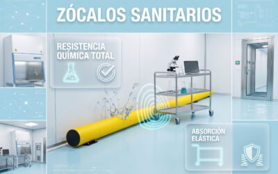 Salas limpias y laboratorios: Zócalos resistentes a químicos de limpieza