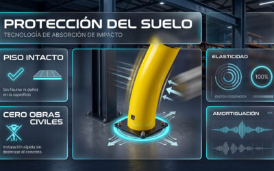El costo oculto de reparar pisos de hormigón rotos por bolardos de hierro